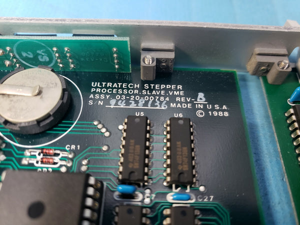 Ultratech Stepper VME Focus Control Board 03-20-00784 Rev B 03-20-01967 Rev B