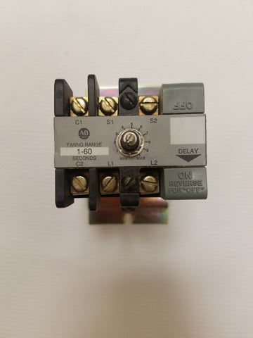 Allen Bradley Time Delay Range 852S-NSC 1-60 Sec Ser G Solid State Timer