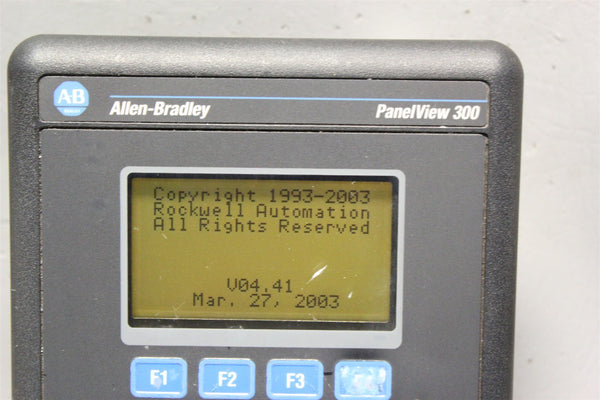 ALLEN BRADLEY PANELVIEW 300 HMI OPERATOR INTERFACE PANEL 2711-K3A10L1 B  #2