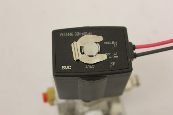 SMC VX3344K-02N-6G1 Solenoid Valve 0.3 MPA