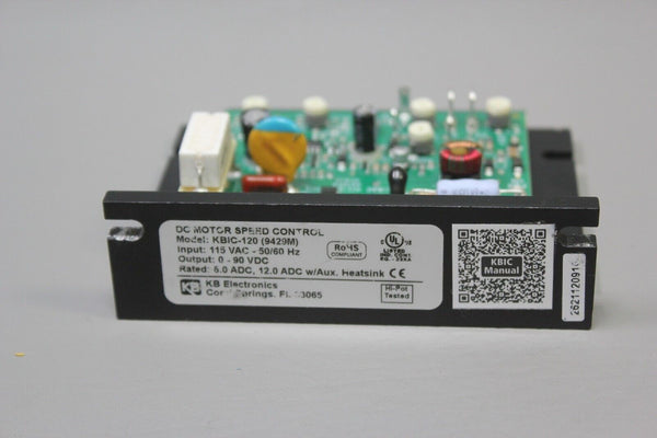 UNUSED KB DC MOTOR SPEED CONTROL  br KBIC-120 (9429M)  WITH POTENTIOMETER