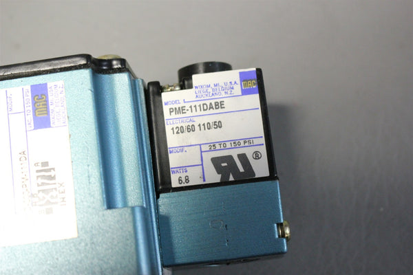 NEW MAC SOLENOID VALVE 6321D-000-PM-111DA