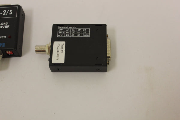 Lot 2 Unicom 10 Base-2/5 Transceiver Trans 2/5