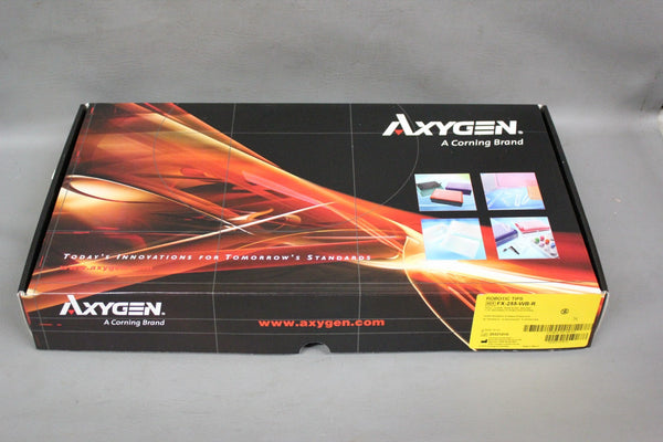 BOX OF 960 NEW AXYGEN/CORNING ROBOTIC 250uL PIPETTE TIPS FX-255-WB-R