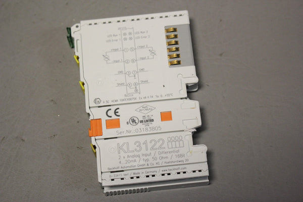 BECKHOFF I/O MODULE KL3122