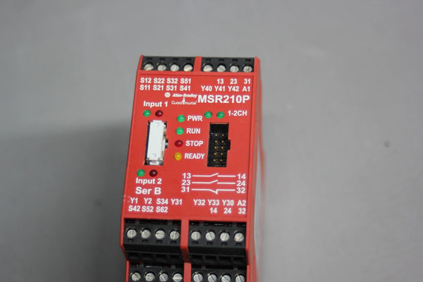 ALLEN BRADLEY GUARDMASTER SAFETY RELAY MSR210P 440R-H23176 B