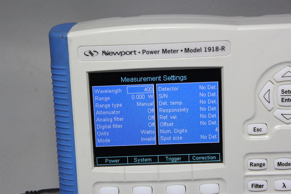 NEWPORT OPTICAL POWER METER 1918-R #3
