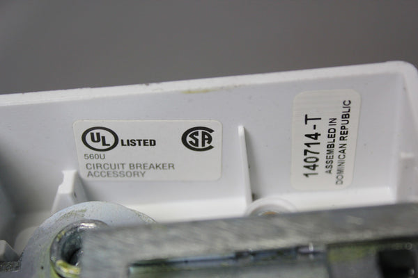 EATON 60A INDUSTRIAL CIRCUIT BREAKER W/SWITCH   EGE3060FFG ACCESSORY 140714-T