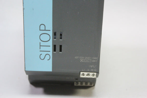 SIEMENS SITOP POWER SUPPLY P/N:  6EP1334-2AA01-0AB0