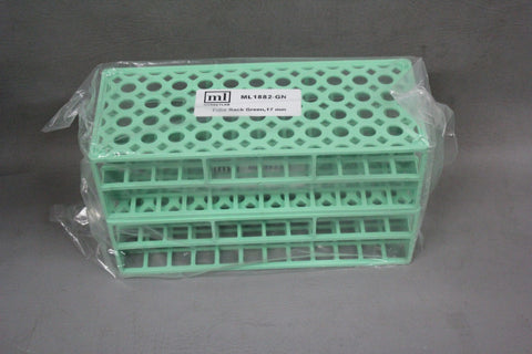 2 NEW MARKETLAB 17mm GREEN TUBE RACKS ML1882-GN
