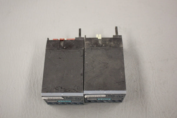 LOT OF TWO SIEMENS SIRIUS TIME RELAY 3RA2812-1DW10