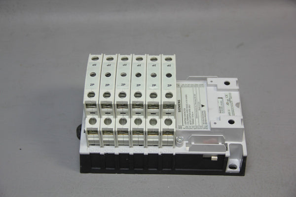 SIEMENS LIGHTING CONTACTOR 75LCC120A WITH 6 49LCPP2A MODULES