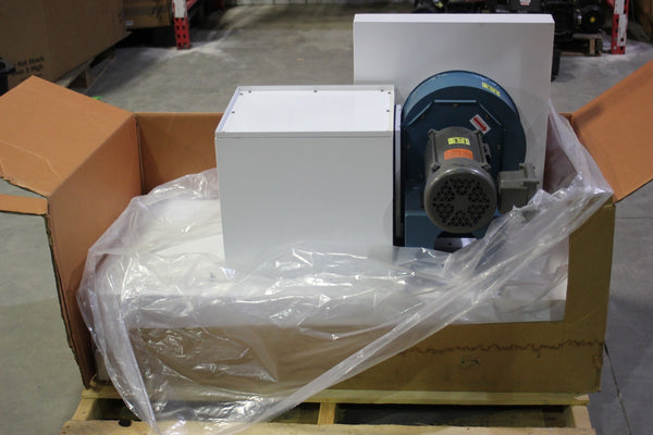NEW TWIN CITY FAN & BLOWER VENTILATION SYSTEM WITH BALDOR MOTOR SAM 24