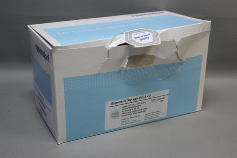2- Eppendorf 0030140591 Storage Box 3 x 3