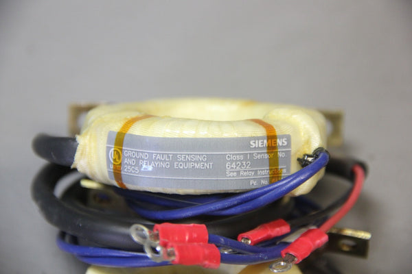 UNUSED SIEMENS GROUND FAULT SENSOR 64232