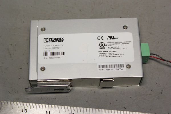 Phoenix Contact FL Switch DIN Mount SFN 5TX