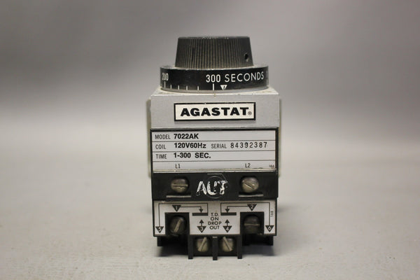 AGASTAT 7022AK TIME DELAY RELAY