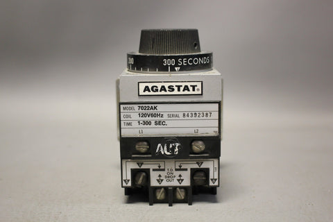 AGASTAT 7022AK TIME DELAY RELAY
