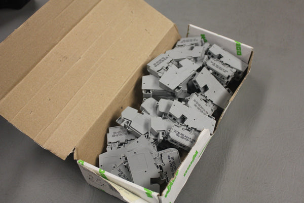 NEW LOT OF 21 WAGO 281-623/281-541 TERMINAL BLOCKS