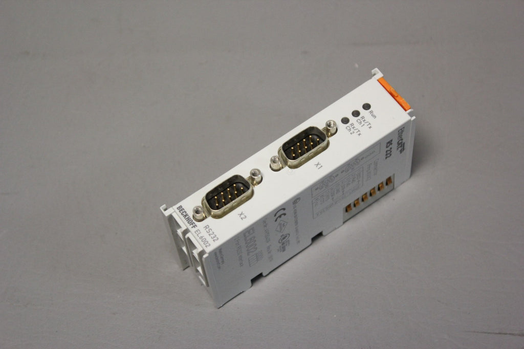 BECKHOFF ETHERCAT RS232 NETWORK MODULE  EL6002