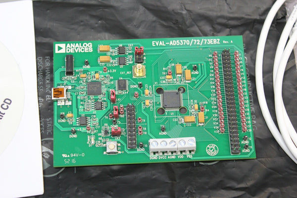 NEW ANALOG DEVICES 40CH 16BIT DAC EVALUATION BOARD KIT EVAL-AD5370EBZ 72/73EBZ