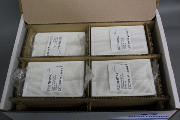 58 NEW GREINER BARCODED STERILE 1536 WELL ASSAY PLATE 789173-A EXP 2024