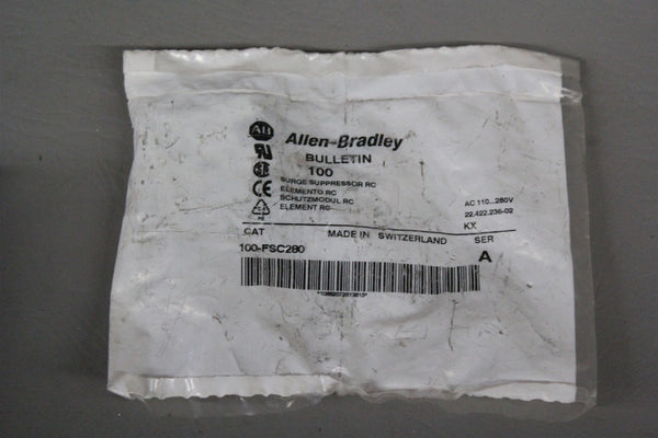NEW ALLEN BRADLEY SURGE SUPRESSOR RC 100-FSC280 A