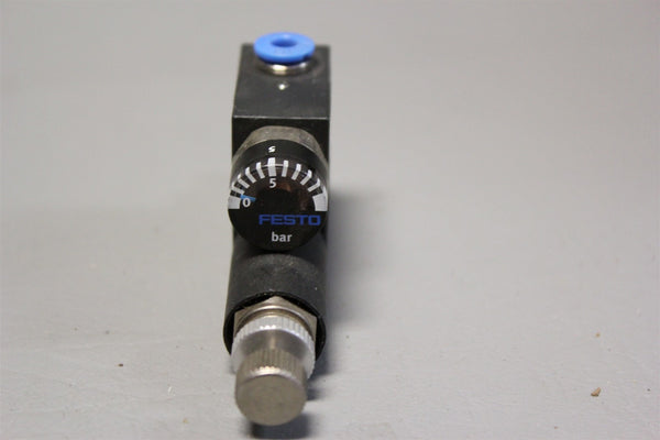 UNUSED FESTO MINI PRESSURE REGULATOR LRMA-1/8-QS-4