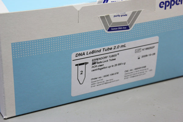 200 EPPENDORF DNA LOBIND 2.0 ML SAFE-LOCK TUBES K199252P