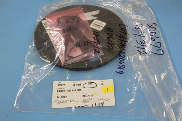 372 New ON Semi N Ch 60V MOSFET 2N7002LT1G