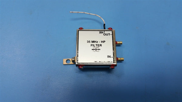 BRUKER 35MHZ HP RF FILTER 