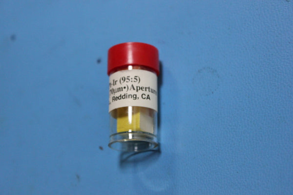 Ted Pella Electron Microscope Aperture 70μm 61070 Pt-Ir (95:5)