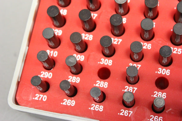 VERMONT GAGE BLACK GUARD PIN GAGE SET  901100500