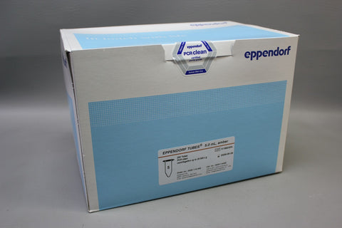 NEW 200 EPPENDORF TUBES 5.0 ML AMBER PCR CLEAN 0030119452