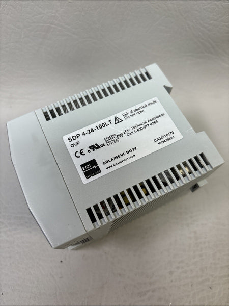 SOLA/HEVI-DUTY SDP 4-24-100LT SOLA POWER SUPPLY 24V