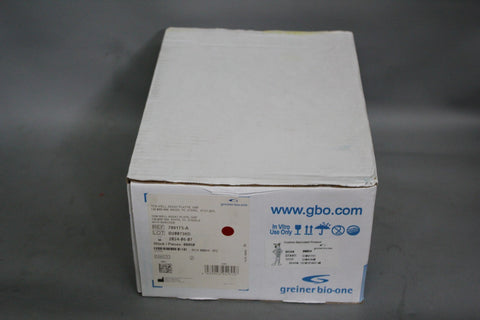 58 NEW GREINER BARCODED STERILE 1536 WELL ASSAY PLATE 789173-A EXP 2024