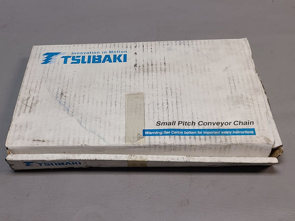 NEW TSUBAKI SMALL PITCH CONVEYOR CHAIN RS60-CU-1-U 10FT