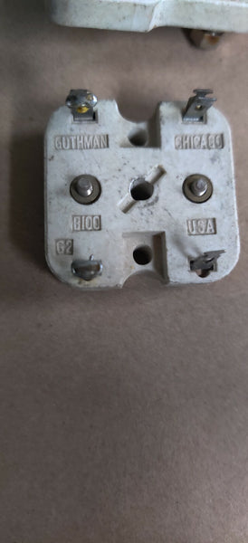 Lot of 3 vintage air capacitors Guthman Sickles
