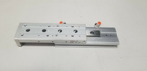 SMC Dual Rod Guided Pneumatic Linear Slide Table Actuator MXS12-75