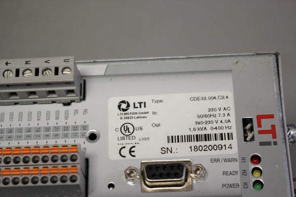 LTI SERVO DRIVE  CDE32.004, C2.4