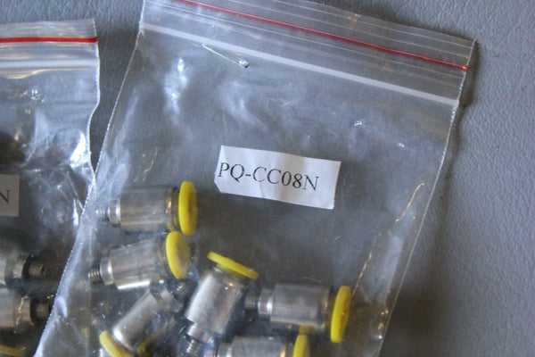 NEW LOT OF  36 CLIPPARD PUSH QUICK FITTINGS PQ-CC08N