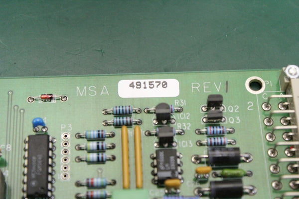 MSA 491570 REV I CONTROL CIRCUIT BOARD