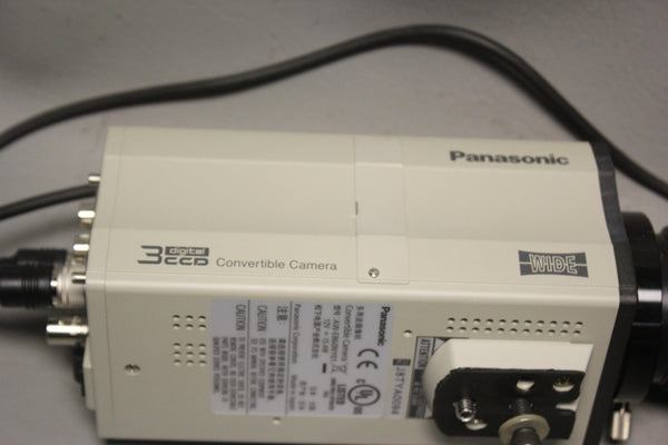 PANASONIC 3 CCD CONVERTIBLE CAMERA W/ FUJINON TV LENS AW-E860 (AW-E860NY01) W/PS
