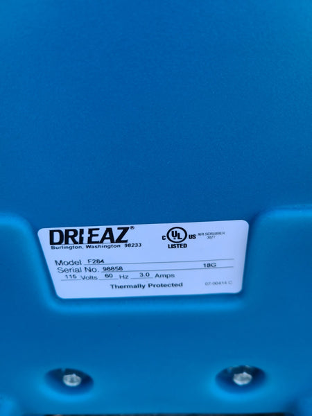 DRI-EAZ Defendair Hepa 500 Air Scrubber Filter F284