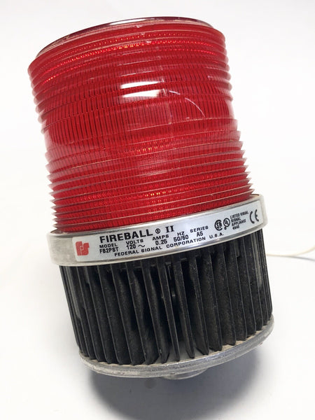 Signal Division Fireball II FB2PST Series A5 120VAC 50/60 Hz Red Beacon Light