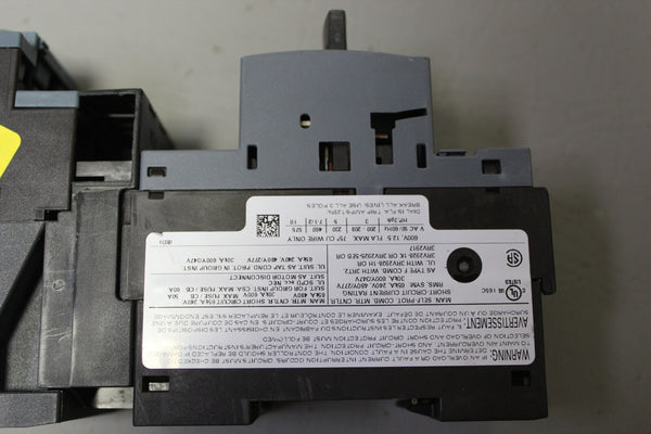 NEW SIEMENS 3RA21201JA240AK6 SIRIUS Combination Starter