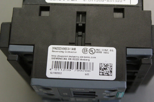 UNUSED SIEMENS REVERSING CONTACTOR  3RA2323-8XB30-1AK6