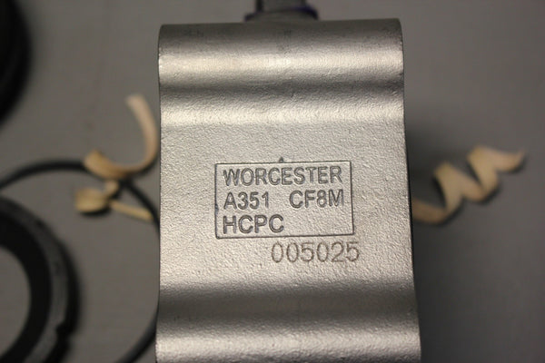 NEW FLOWSERVE/WORCESTER 2" 316 STAINLESS STEEL BALL VALVE BODY 2 E446666PENP R2