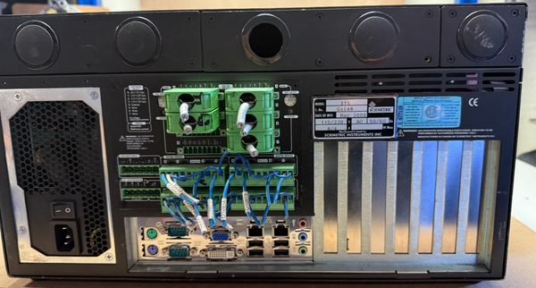 SCIEMETRIC TEST AND ANALYSIS SYSTEM MODEL 325-8 + SPARE PARTS UNIT