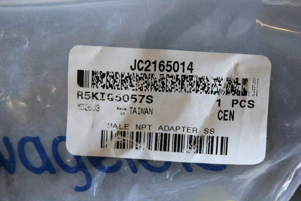 NEW SWAGELOK MALE NPT ADAPTER JC2165014